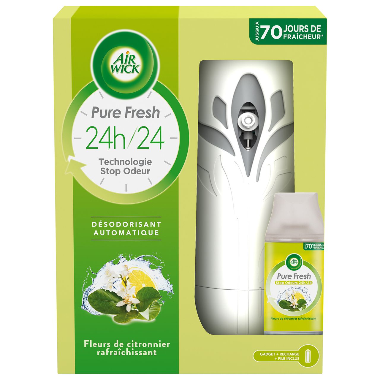 RECHARGE DIFFUSEUR AIRWICK FRESH'MATIC - RECHARGE FRESH'MATIC