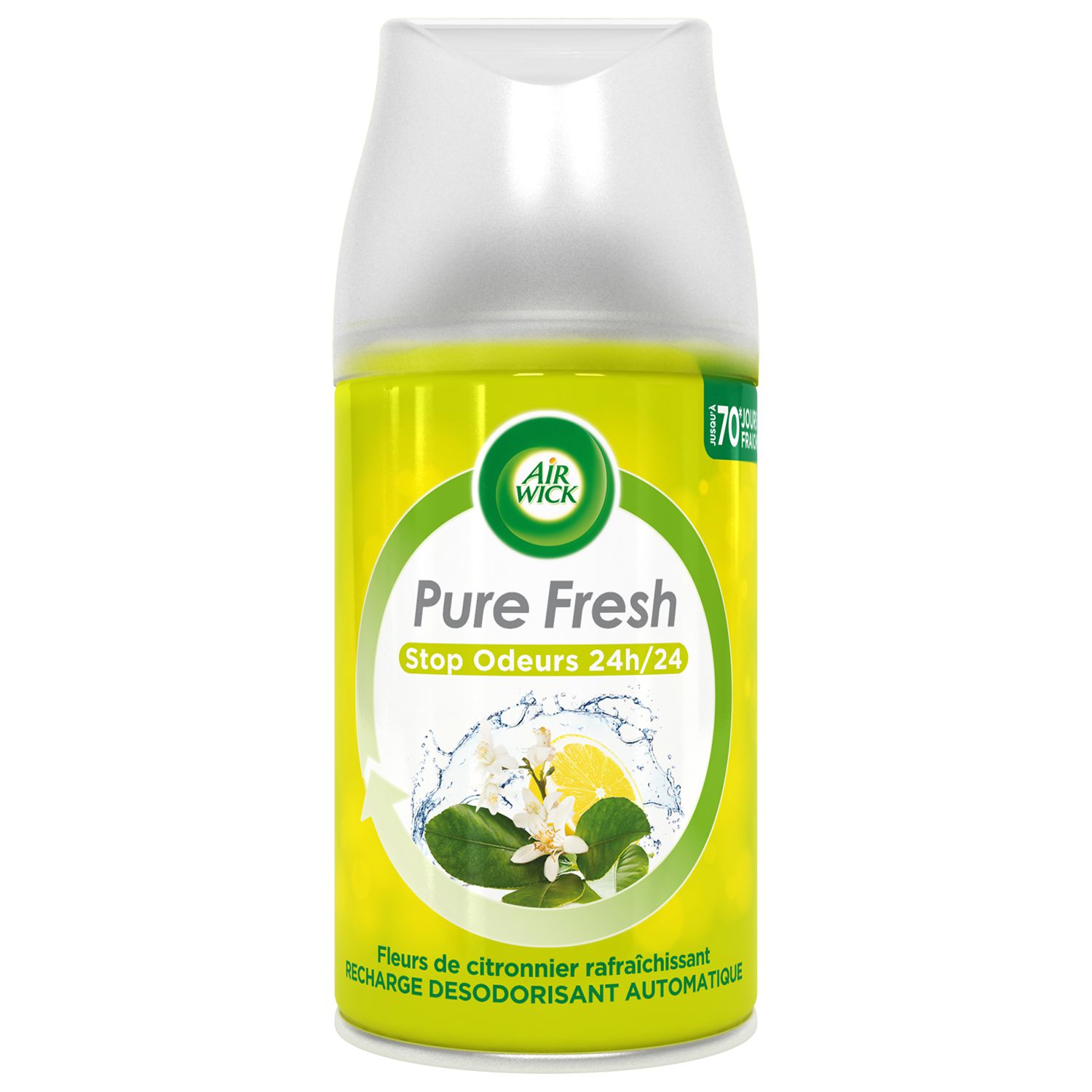 Air Wick Recharge Freshmatic Pure Fresh Fleurs de Citronnier Rafraîchissant