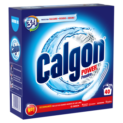 Calgon 3en1 Poudre : protection et propreté de votre lave-linge