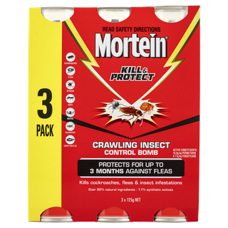 Mortein Control Bomb 3 Pack