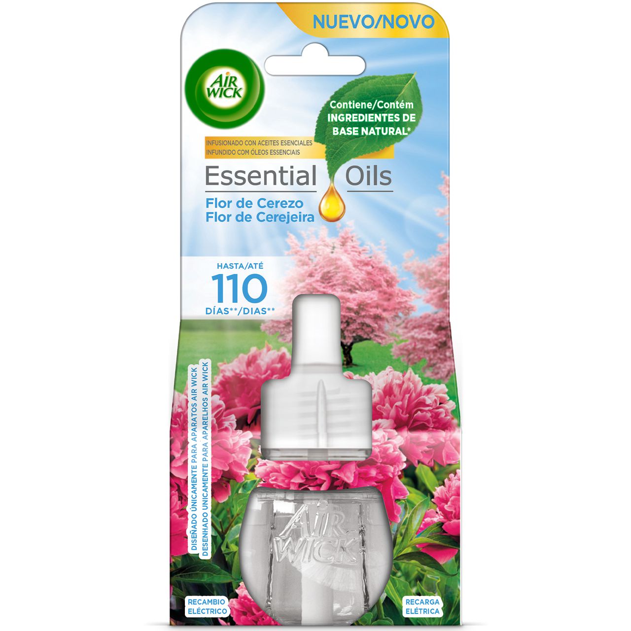 Comprar Air Wick - Recambio de ambientador eléctrico de enchufe - Magnolia  y Flor de Cerezo