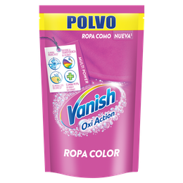 Vanish Oxi Action en polvo para ropa de color formato 120gr