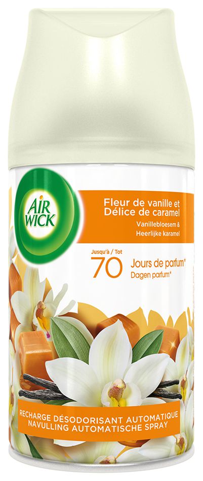 AIR WICK Diffuseur spray automatique de parfum vanille et framboise 25ml  pas cher 