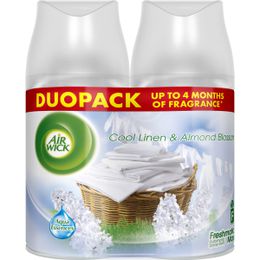Air Wick Freshmatic Refills Duopack Cool Linen & Almond Blossom 500 ml