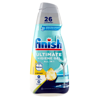 Finish Ultimate + Igiene Gel All in 1 Limone