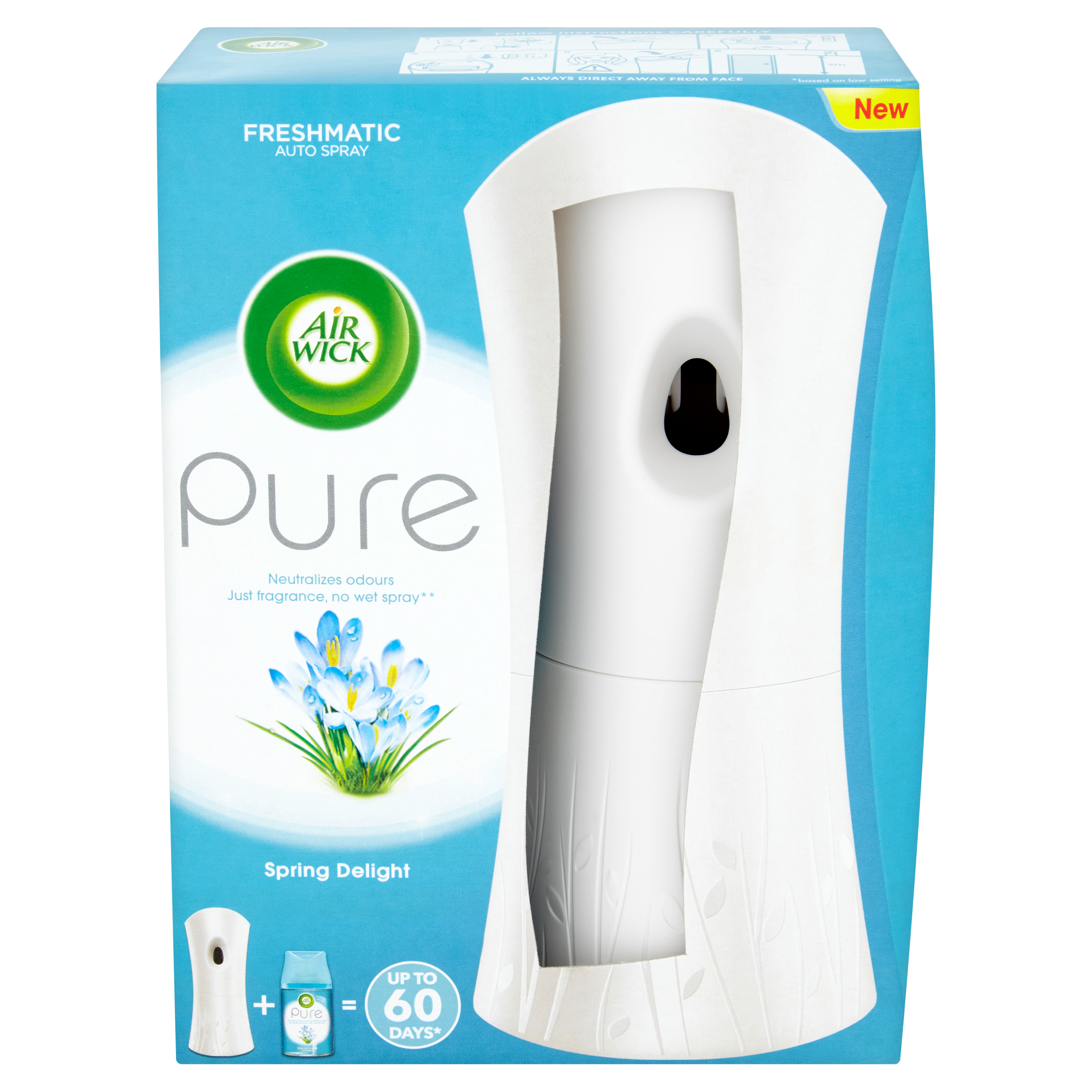pure air automatic air freshener dispenser