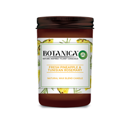 Botanica by Air Wick Candle Fresh Pineapple & Tunisian Rosemary 205g