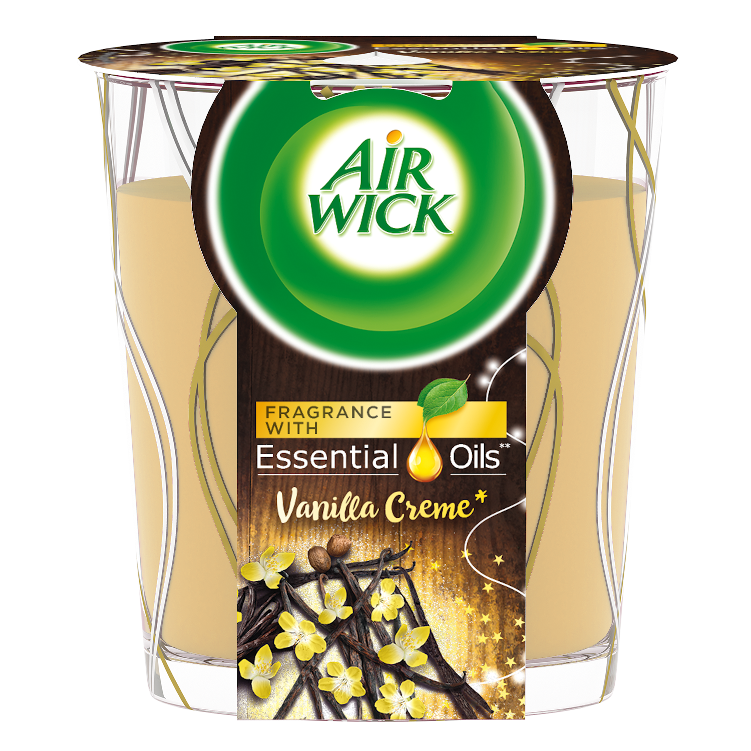 Bougie parfumée Air Wick Caramel Vanille 105gr