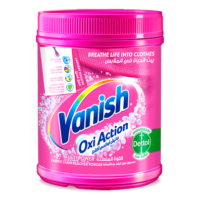 VANISH : Oxi Action - Détachant en poudre sans javel - chronodrive