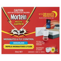 MORTEIN 
PEACEFUL NIGHTS MOSQUITO & FLY PLUG IN PRIME