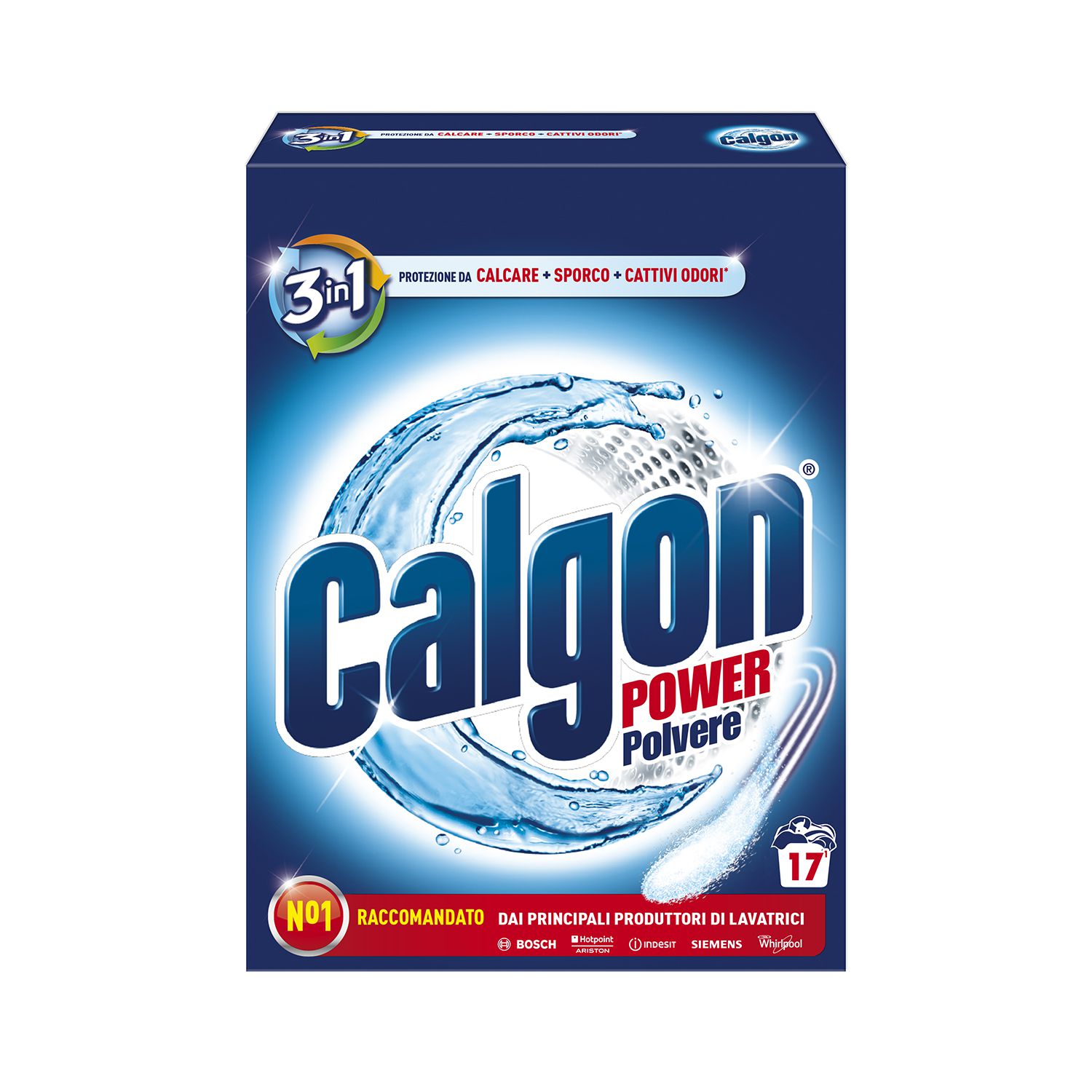Calgon 3in1 Polvere: protezione e pulizia della tua lavatrice