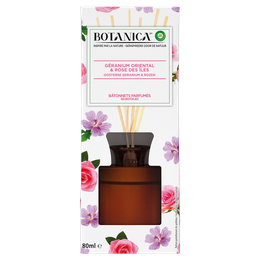 Botanica by Air Wick Batonnets parfumes - Geranium oriental et Roses
