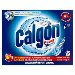 Calgon Tabs 3en1 Power Tabs 55 pièce