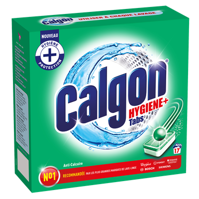 Achat Calgon Hygiene + Tabs · Tablette anticalcaire · 57 Tabs • Migros