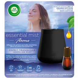 Recharge de parfum Air Wick Essential Mist, parfums variés, 20 mL