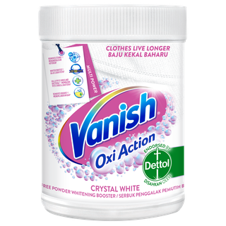 Vanish® Crystal White Fabric Stain Remover Powder