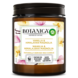 Botanica by Air Wick Swieczka Wanilia & Himalajska Magnolia