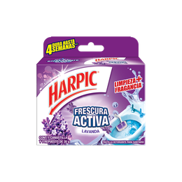 Harpic® CANASTILLA FRESCURA ACTIVA LAVANDA, 35gr