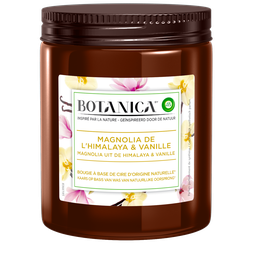 Botanica by Air Wick Bougie parfumee  Magnolia de l’Himalaya et Vanille