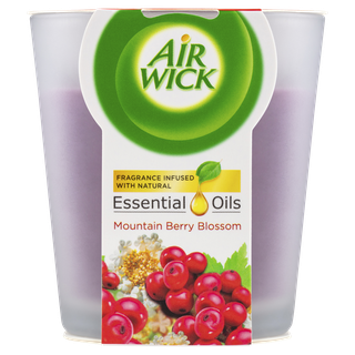 Air Wick Essential Oils Candle Mountain Berry